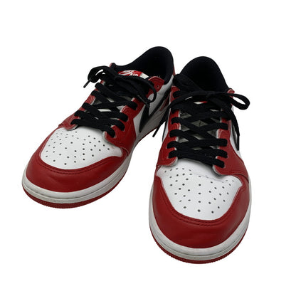 【中古品】【メンズ】 NIKE ナイキ HQ6998-600 AIR JORDAN 1 RETRO LOW OG エア ジョーダン 1 レトロ ロー OG スニーカー 靴 160-261011-sm-08-izu サイズ：27.5cm カラー：VARSITY RED/BLACK-SUMMIT WHITE 万代Net店