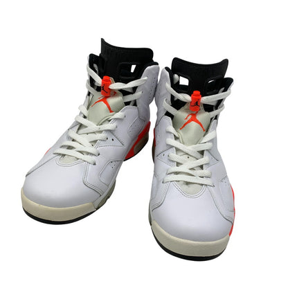 【中古品】【メンズ】 NIKE ナイキ 384664-123 AIR JORDAN 6 RETRO (2014) エア ジョーダン 6 レトロ スニーカー 靴 160-261011-kh-13-izu サイズ：27.5 カラー：WHITE/INFRARED-BLACK 万代Net店