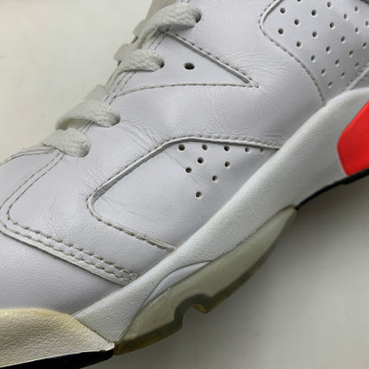【中古品】【メンズ】 NIKE ナイキ 384664-123 AIR JORDAN 6 RETRO (2014) エア ジョーダン 6 レトロ スニーカー 靴 160-261011-kh-13-izu サイズ：27.5 カラー：WHITE/INFRARED-BLACK 万代Net店