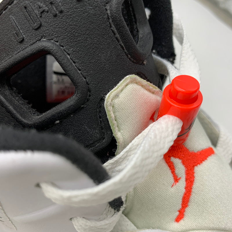 【中古品】【メンズ】 NIKE ナイキ 384664-123 AIR JORDAN 6 RETRO (2014) エア ジョーダン 6 レトロ スニーカー 靴 160-261011-kh-13-izu サイズ：27.5 カラー：WHITE/INFRARED-BLACK 万代Net店