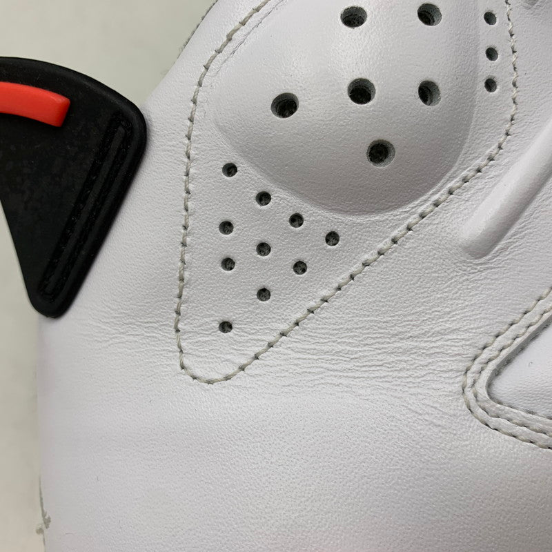 【中古品】【メンズ】 NIKE ナイキ 384664-123 AIR JORDAN 6 RETRO (2014) エア ジョーダン 6 レトロ スニーカー 靴 160-261011-kh-13-izu サイズ：27.5 カラー：WHITE/INFRARED-BLACK 万代Net店