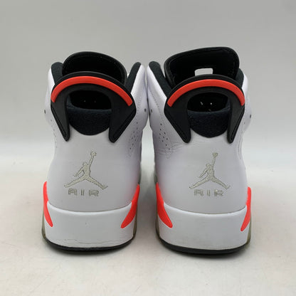 【中古品】【メンズ】 NIKE ナイキ 384664-123 AIR JORDAN 6 RETRO (2014) エア ジョーダン 6 レトロ スニーカー 靴 160-261011-kh-13-izu サイズ：27.5 カラー：WHITE/INFRARED-BLACK 万代Net店