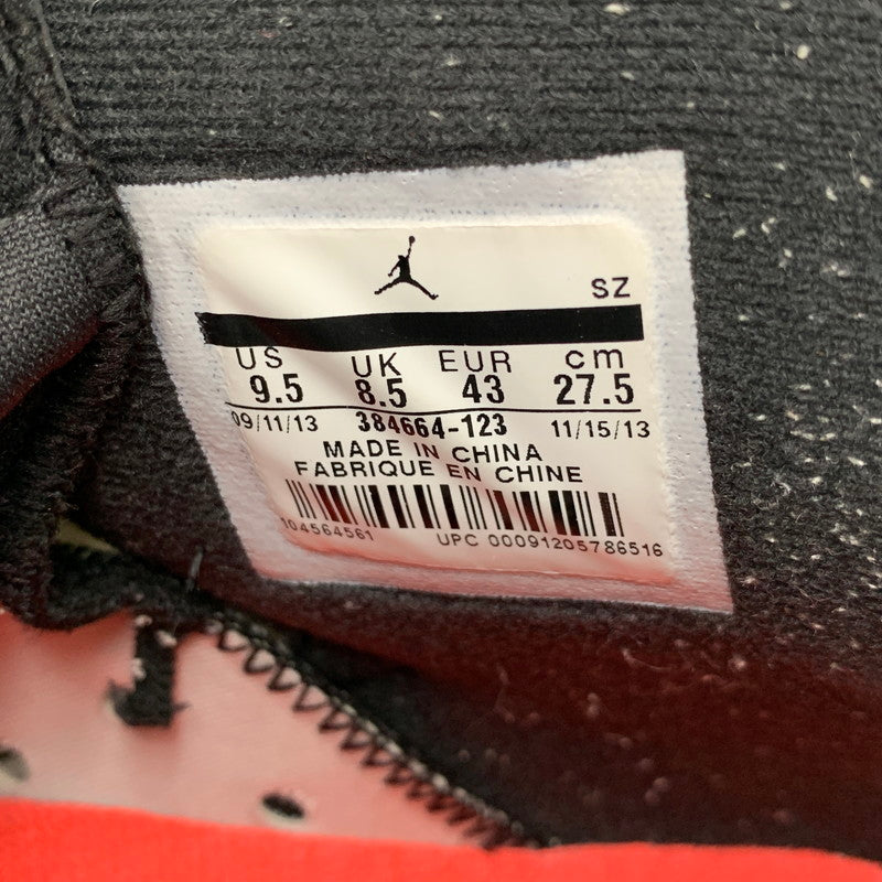 【中古品】【メンズ】 NIKE ナイキ 384664-123 AIR JORDAN 6 RETRO (2014) エア ジョーダン 6 レトロ スニーカー 靴 160-261011-kh-13-izu サイズ：27.5 カラー：WHITE/INFRARED-BLACK 万代Net店