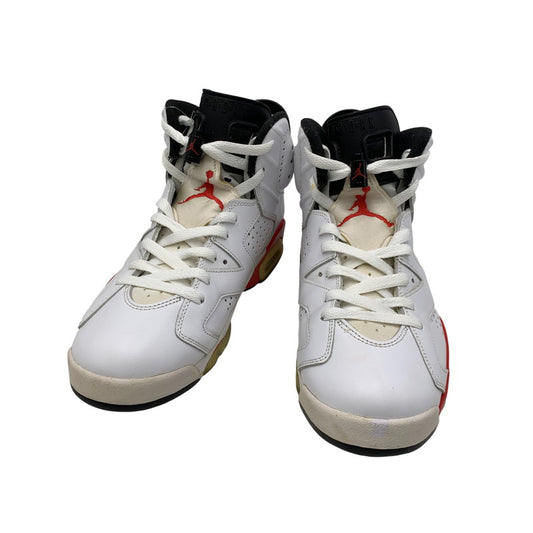 【中古品】【メンズ】 NIKE ナイキ 384664-103 AIR JORDAN 6 RETRO エア ジョーダン 6 レトロ スニーカー 靴 160-261011-kh-12-izu サイズ：27 カラー：WHITE/INFRARED 万代Net店