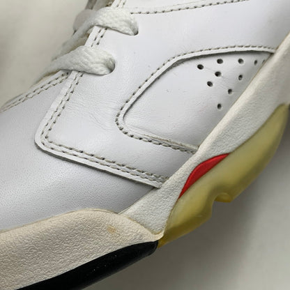 【中古品】【メンズ】 NIKE ナイキ 384664-103 AIR JORDAN 6 RETRO エア ジョーダン 6 レトロ スニーカー 靴 160-261011-kh-12-izu サイズ：27 カラー：WHITE/INFRARED 万代Net店