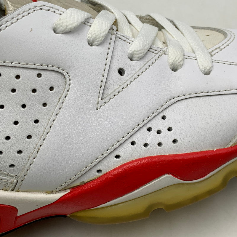 【中古品】【メンズ】 NIKE ナイキ 384664-103 AIR JORDAN 6 RETRO エア ジョーダン 6 レトロ スニーカー 靴 160-261011-kh-12-izu サイズ：27 カラー：WHITE/INFRARED 万代Net店