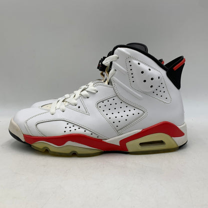 【中古品】【メンズ】 NIKE ナイキ 384664-103 AIR JORDAN 6 RETRO エア ジョーダン 6 レトロ スニーカー 靴 160-261011-kh-12-izu サイズ：27 カラー：WHITE/INFRARED 万代Net店