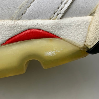 【中古品】【メンズ】 NIKE ナイキ 384664-103 AIR JORDAN 6 RETRO エア ジョーダン 6 レトロ スニーカー 靴 160-261011-kh-12-izu サイズ：27 カラー：WHITE/INFRARED 万代Net店