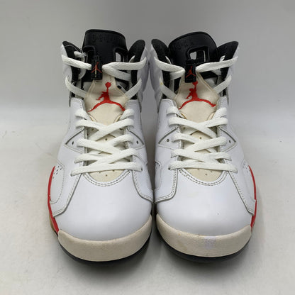 【中古品】【メンズ】 NIKE ナイキ 384664-103 AIR JORDAN 6 RETRO エア ジョーダン 6 レトロ スニーカー 靴 160-261011-kh-12-izu サイズ：27 カラー：WHITE/INFRARED 万代Net店