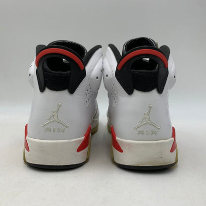 【中古品】【メンズ】 NIKE ナイキ 384664-103 AIR JORDAN 6 RETRO エア ジョーダン 6 レトロ スニーカー 靴 160-261011-kh-12-izu サイズ：27 カラー：WHITE/INFRARED 万代Net店