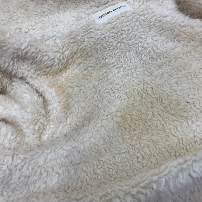 【中古品】【レディース】 TSUMORI CHISATO ツモリチサト TC63JC064 ゴマフアザラシ ファーブルゾン アウター 168-261011-kh-06-izu サイズ：2 カラー：ベージュ系×グレー系 万代Net店