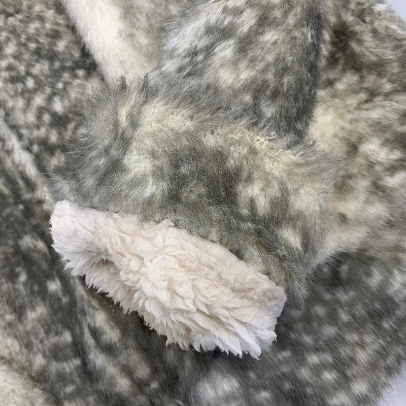 【中古品】【レディース】 TSUMORI CHISATO ツモリチサト TC63JC064 ゴマフアザラシ ファーブルゾン アウター 168-261011-kh-06-izu サイズ：2 カラー：ベージュ系×グレー系 万代Net店