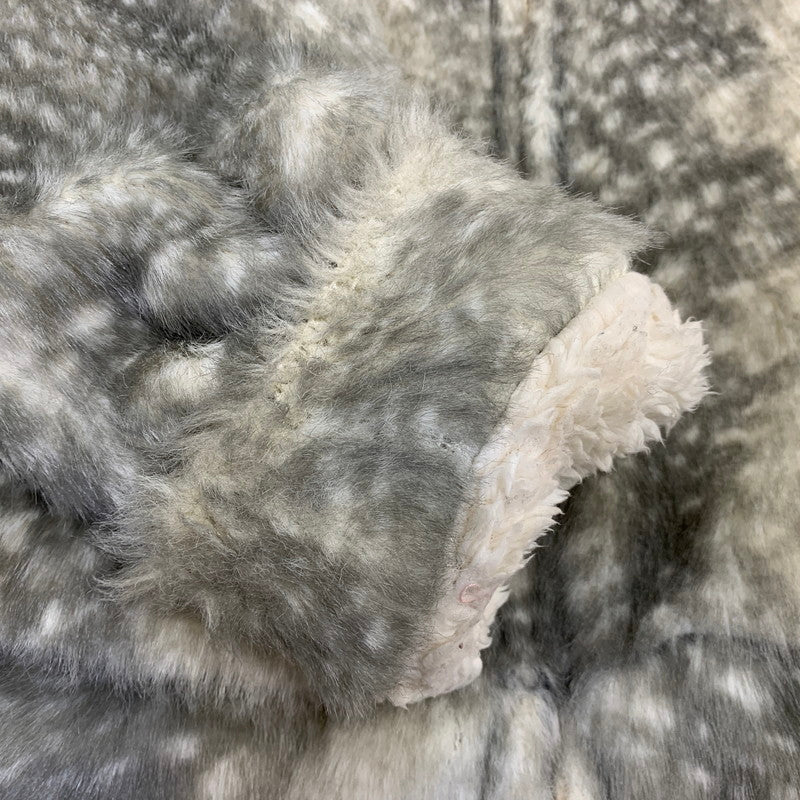 【中古品】【レディース】 TSUMORI CHISATO ツモリチサト TC63JC064 ゴマフアザラシ ファーブルゾン アウター 168-261011-kh-06-izu サイズ：2 カラー：ベージュ系×グレー系 万代Net店