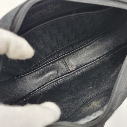【中古品】【レディース】 OLD CHRISTIAN DIOR オールド クリスチャン ディオール トロッターショルダーバッグ カバン 鞄 180-261013-as-10-izu カラー：ブラック 万代Net店