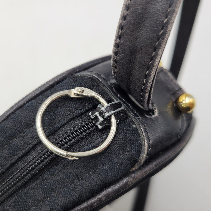 【中古品】【レディース】 OLD CHRISTIAN DIOR オールド クリスチャン ディオール トロッターショルダーバッグ カバン 鞄 180-261013-as-10-izu カラー：ブラック 万代Net店