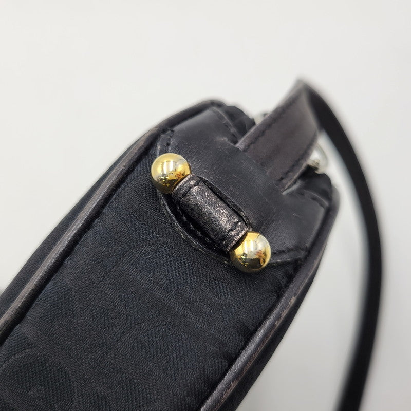 【中古品】【レディース】 OLD CHRISTIAN DIOR オールド クリスチャン ディオール トロッターショルダーバッグ カバン 鞄 180-261013-as-10-izu カラー：ブラック 万代Net店