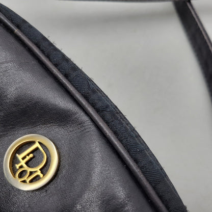 【中古品】【レディース】 OLD CHRISTIAN DIOR オールド クリスチャン ディオール トロッターショルダーバッグ カバン 鞄 180-261013-as-10-izu カラー：ブラック 万代Net店