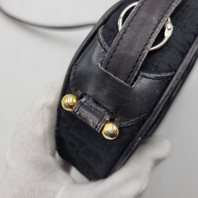 【中古品】【レディース】 OLD CHRISTIAN DIOR オールド クリスチャン ディオール トロッターショルダーバッグ カバン 鞄 180-261013-as-10-izu カラー：ブラック 万代Net店