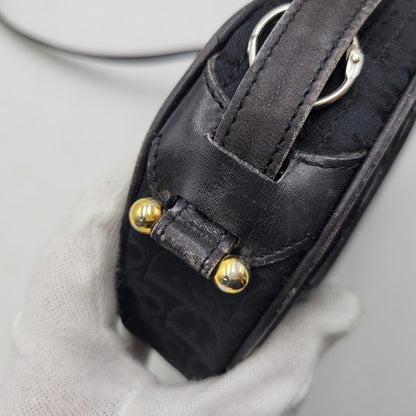 【中古品】【レディース】 OLD CHRISTIAN DIOR オールド クリスチャン ディオール トロッターショルダーバッグ カバン 鞄 180-261013-as-10-izu カラー：ブラック 万代Net店