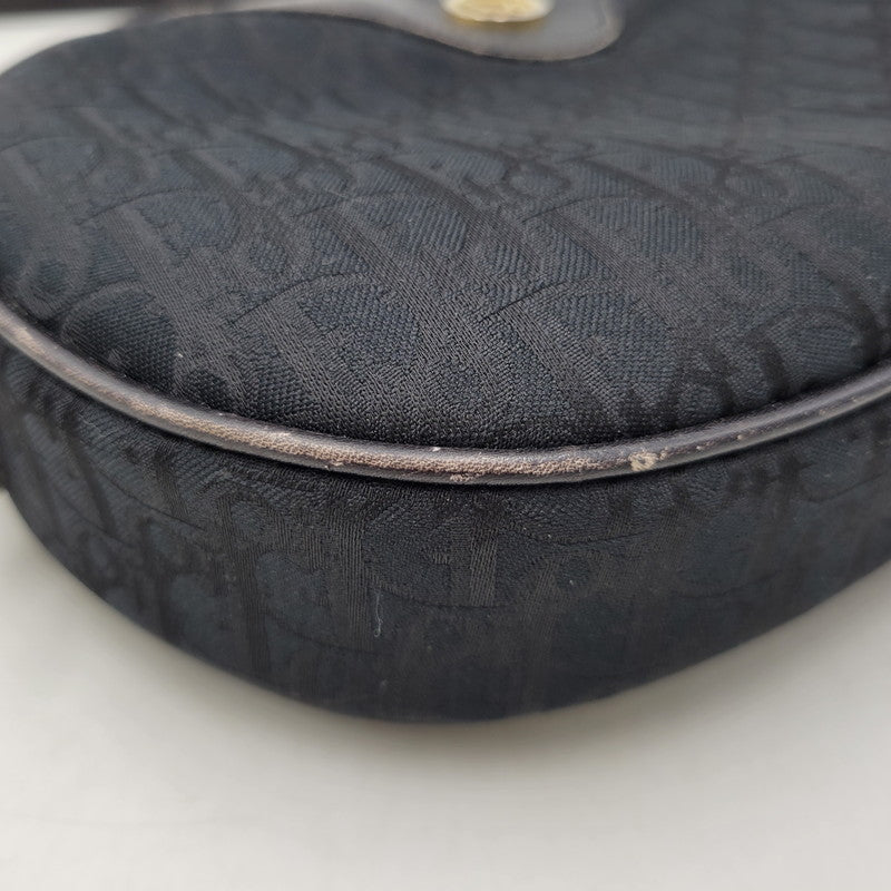 【中古品】【レディース】 OLD CHRISTIAN DIOR オールド クリスチャン ディオール トロッターショルダーバッグ カバン 鞄 180-261013-as-10-izu カラー：ブラック 万代Net店