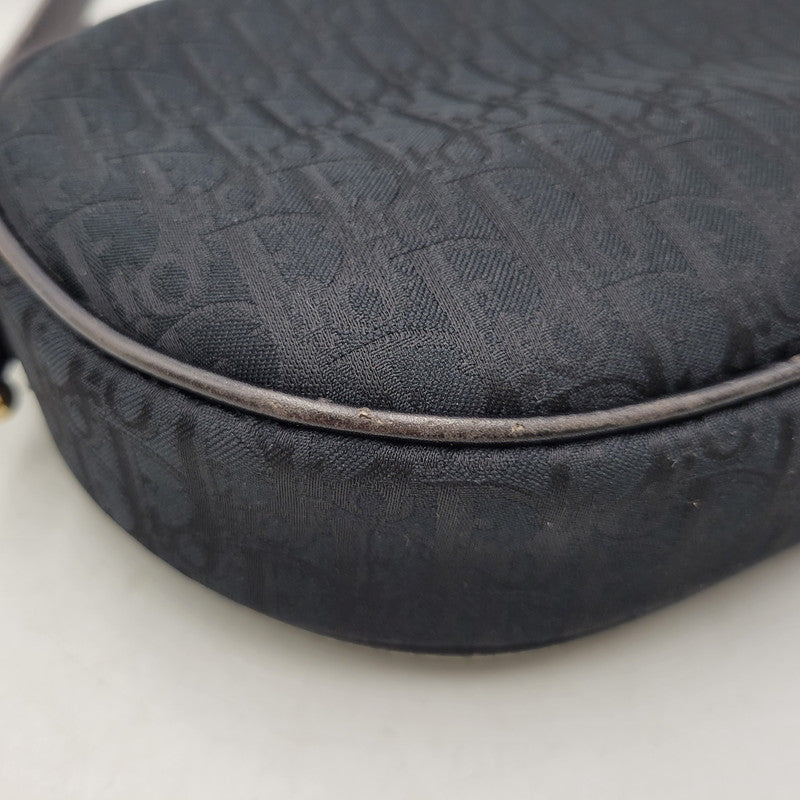 【中古品】【レディース】 OLD CHRISTIAN DIOR オールド クリスチャン ディオール トロッターショルダーバッグ カバン 鞄 180-261013-as-10-izu カラー：ブラック 万代Net店