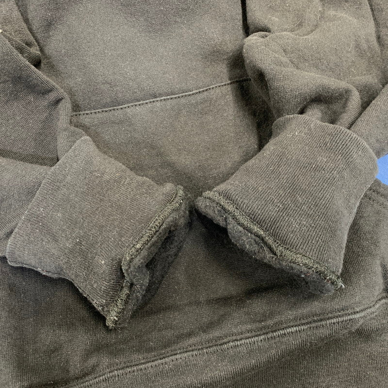 【中古品】【メンズ】 Supreme シュプリーム PANELED ARC LOGO HOODED SWEATSHIRT パネル アーチロゴ フーデッドスウェットシャツ パーカー 149-261012-as-01-izu サイズ：S カラー：ブラック×ブルー 万代Net店