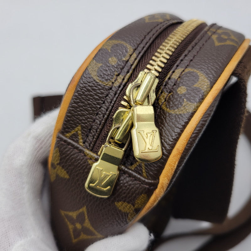 【中古品】【メンズ/レディース】 LOUIS VUITTON ルイ・ヴィトン M51870 モノグラム ポシェット・ガンジュ ボディバッグ カバン 鞄 179-261013-as-11-izu カラー：ブラウン 万代Net店