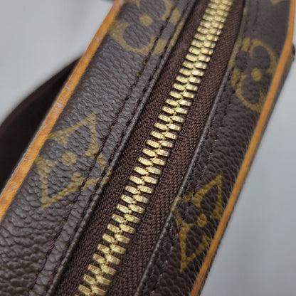 【中古品】【メンズ/レディース】 LOUIS VUITTON ルイ・ヴィトン M51870 モノグラム ポシェット・ガンジュ ボディバッグ カバン 鞄 179-261013-as-11-izu カラー：ブラウン 万代Net店
