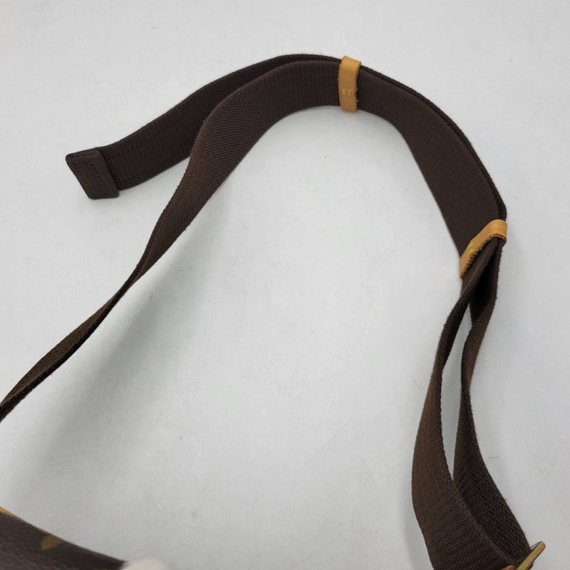 【中古品】【メンズ/レディース】 LOUIS VUITTON ルイ・ヴィトン M51870 モノグラム ポシェット・ガンジュ ボディバッグ カバン 鞄 179-261013-as-11-izu カラー：ブラウン 万代Net店