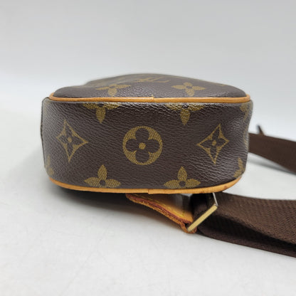 【中古品】【メンズ/レディース】 LOUIS VUITTON ルイ・ヴィトン M51870 モノグラム ポシェット・ガンジュ ボディバッグ カバン 鞄 179-261013-as-11-izu カラー：ブラウン 万代Net店