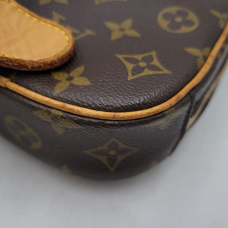 【中古品】【メンズ/レディース】 LOUIS VUITTON ルイ・ヴィトン M51870 モノグラム ポシェット・ガンジュ ボディバッグ カバン 鞄 179-261013-as-11-izu カラー：ブラウン 万代Net店