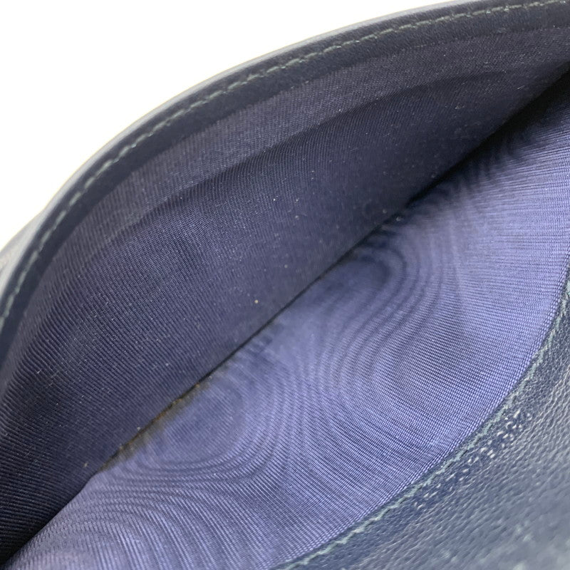 【中古品】【メンズ/レディース】 GUCCI グッチ 233154 グッチシマ コンチネンタルウォレット 長財布 181-261020-ms-10-izu カラー：ネイビー 万代Net店
