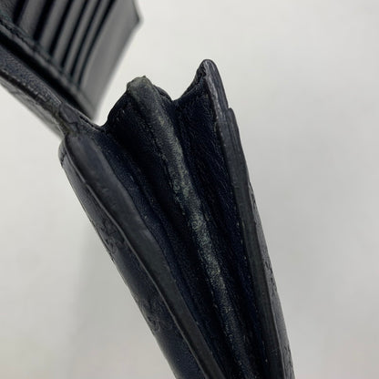 【中古品】【メンズ/レディース】 GUCCI グッチ 233154 グッチシマ コンチネンタルウォレット 長財布 181-261020-ms-10-izu カラー：ネイビー 万代Net店