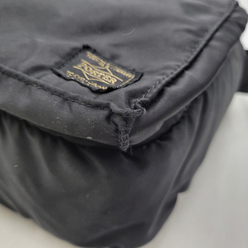 【現状渡し品】【メンズ】 PORTER ポーター TANKER MESSENGER BAG タンカー メッセンジャーバッグ カバン 鞄 188-261013-as-08-izu カラー：ブラック 万代Net店