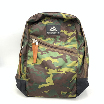 【中古品】【メンズ/レディース】 GREGORY グレゴリー BACKPACK バックパック リュック バッグ カバン 鞄 188-261020-ms-11-izu カラー：CAMO 万代Net店