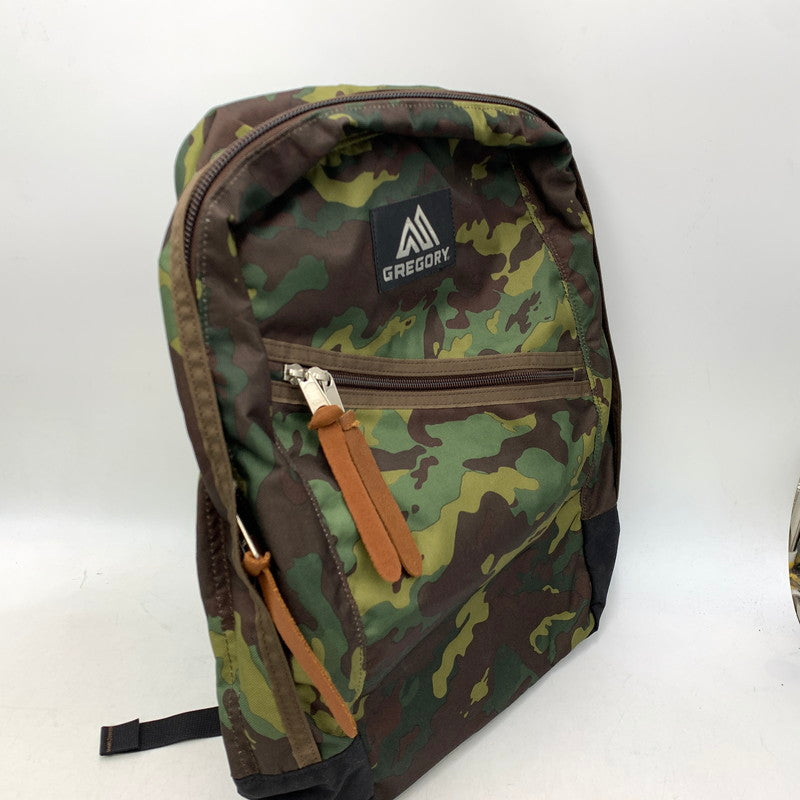【中古品】【メンズ/レディース】 GREGORY グレゴリー BACKPACK バックパック リュック バッグ カバン 鞄 188-261020-ms-11-izu カラー：CAMO 万代Net店