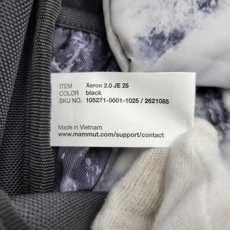 【中古品】【メンズ/レディース】 Mammut マムート XERON 2.0 JE 25 105271 エクセロン 2.0 ジャパンエクスクルーシブ 25 リュック バッグ カバン 鞄 188-261013-as-15-izu カラー：ブラック 万代Net店