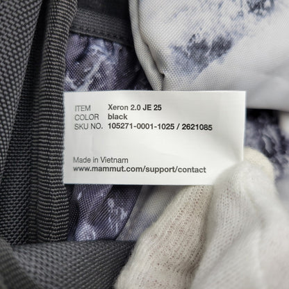 【中古品】【メンズ/レディース】 Mammut マムート XERON 2.0 JE 25 105271 エクセロン 2.0 ジャパンエクスクルーシブ 25 リュック バッグ カバン 鞄 188-261013-as-15-izu カラー：ブラック 万代Net店