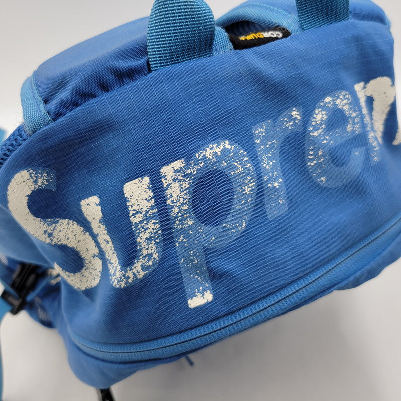 【現状渡し品】【メンズ/レディース】 Supreme シュプリーム DENIER CORDURA BACKPACK デニールコーデュラ バックパック リュック バッグ カバン 鞄 188-261013-as-23-izu カラー：ブルー 万代Net店