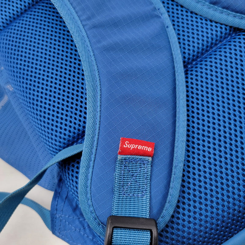 【現状渡し品】【メンズ/レディース】 Supreme シュプリーム DENIER CORDURA BACKPACK デニールコーデュラ バックパック リュック バッグ カバン 鞄 188-261013-as-23-izu カラー：ブルー 万代Net店