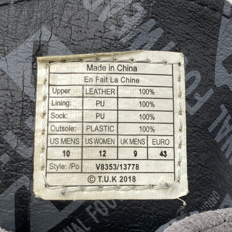 【中古品】【メンズ】 T.U.K V8353 ラバーソール・クリーパーシューズ 靴 164-261018-ya-11-izu サイズ：UK9 カラー：グレー 万代Net店