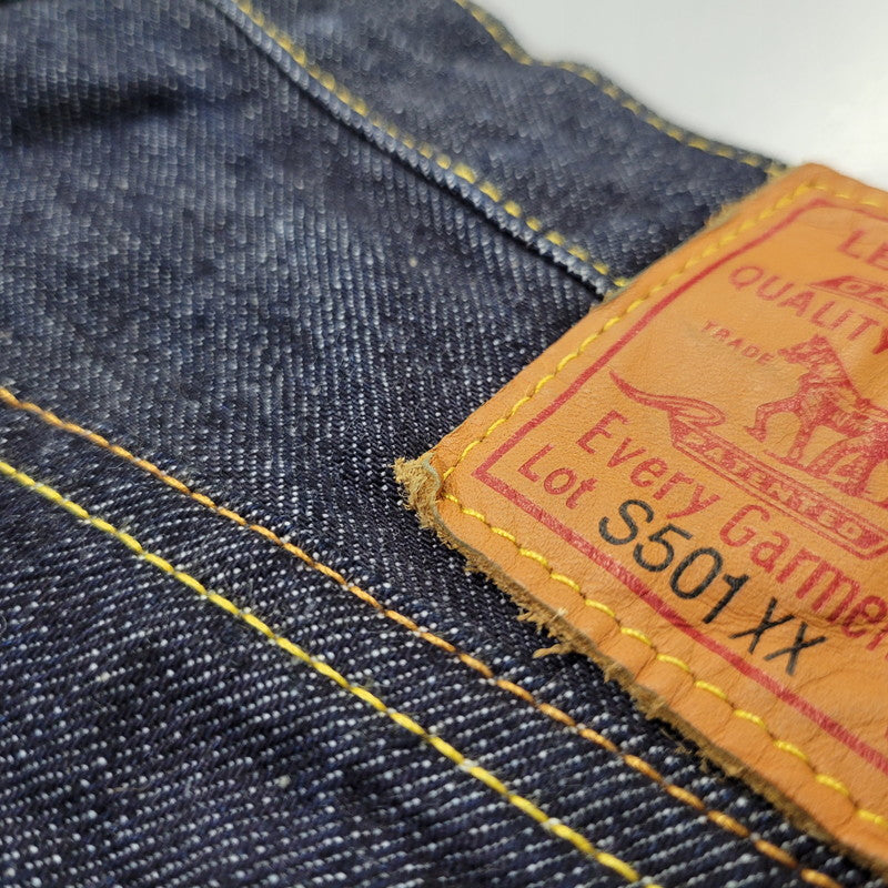 【中古品】【メンズ】 LEVI'S VINTAGE CLOTHING リーバイスビンテージクロージング 44501-0088 S501XX DENIM PANTS デニム パンツ ボトムス 156-261014-sm-03-izu サイズ：31×34 カラー：インディゴ 万代Net店