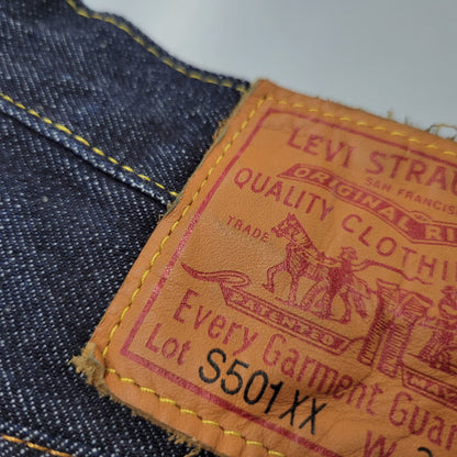【中古品】【メンズ】 LEVI'S VINTAGE CLOTHING リーバイスビンテージクロージング 44501-0088 S501XX DENIM PANTS デニム パンツ ボトムス 156-261014-sm-03-izu サイズ：31×34 カラー：インディゴ 万代Net店
