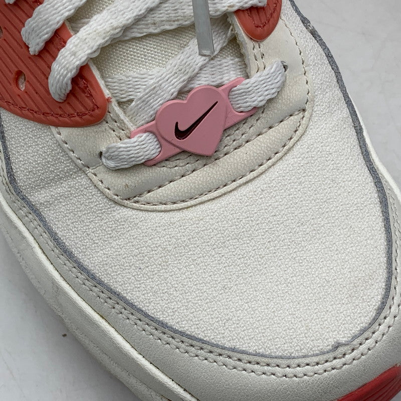 【中古品】【レディース】 NIKE ナイキ FZ5164-133 WOMEN'S AIR MAX 90 LV8 SE VALENTINE'S DAY 2024 ウィメンズ エア マックス 90 バレンタインデー スニーカー 靴 166-261018-kh-12-izu サイズ：24 カラー：SAIL/DARK TEAM RED-ADOBE-MED SOFT PINK 万代Net店