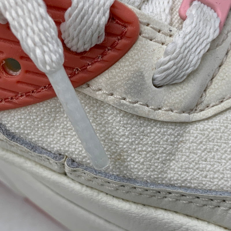 【中古品】【レディース】 NIKE ナイキ FZ5164-133 WOMEN'S AIR MAX 90 LV8 SE VALENTINE'S DAY 2024 ウィメンズ エア マックス 90 バレンタインデー スニーカー 靴 166-261018-kh-12-izu サイズ：24 カラー：SAIL/DARK TEAM RED-ADOBE-MED SOFT PINK 万代Net店