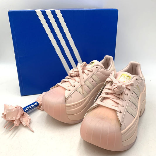 【中古品】【レディース】 adidas アディダス SUPERSTAR BOLD IH4518 スーパースター ボールド スニーカー 靴 166-261012-as-09-izu サイズ：23.5cm カラー：SANPIN/WONQUA/GOLDMT 万代Net店