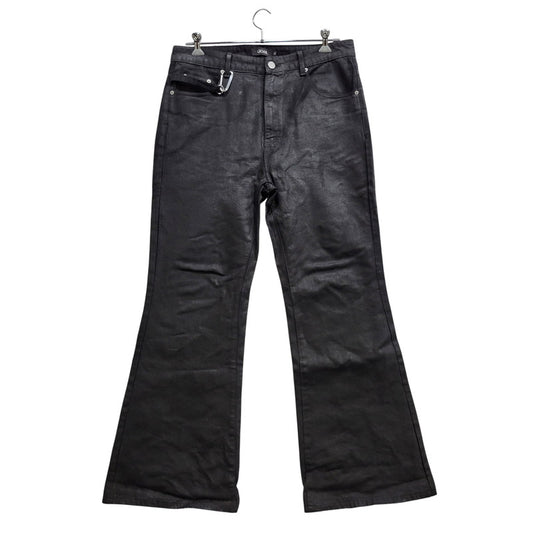 【中古品】【メンズ】 GOAR ARCHIVE ゴアアーカイブ COATING BAGGY PANTS コーティング バギー パンツ ボトムス 153-261014-sm-10-izu サイズ：XL カラー：ブラック 万代Net店