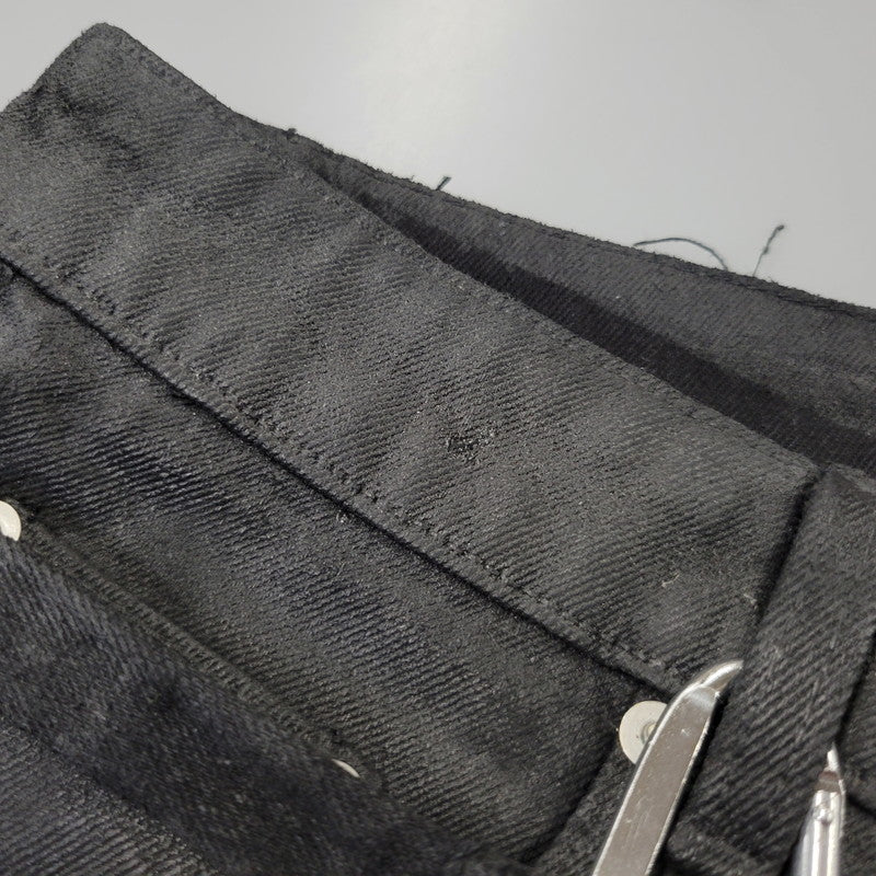 【中古品】【メンズ】 GOAR ARCHIVE ゴアアーカイブ COATING BAGGY PANTS コーティング バギー パンツ ボトムス 153-261014-sm-10-izu サイズ：XL カラー：ブラック 万代Net店