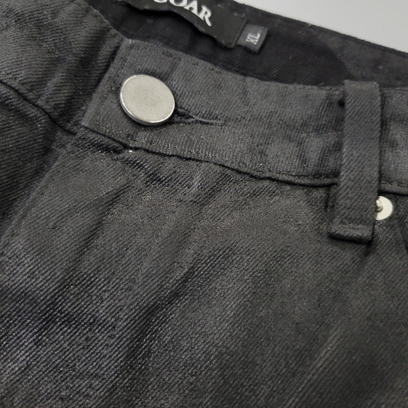 【中古品】【メンズ】 GOAR ARCHIVE ゴアアーカイブ COATING BAGGY PANTS コーティング バギー パンツ ボトムス 153-261014-sm-10-izu サイズ：XL カラー：ブラック 万代Net店