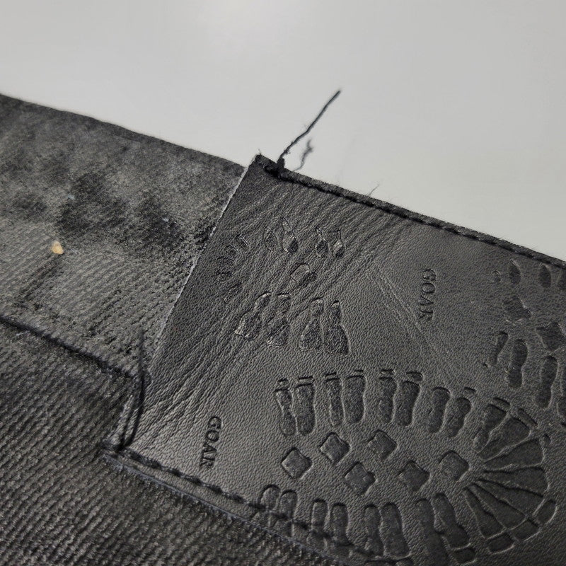【中古品】【メンズ】 GOAR ARCHIVE ゴアアーカイブ COATING BAGGY PANTS コーティング バギー パンツ ボトムス 153-261014-sm-10-izu サイズ：XL カラー：ブラック 万代Net店